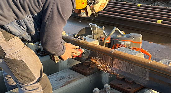 Certification of On-Site Bonded Insulated Rail Joints:  A broadening of our product range
