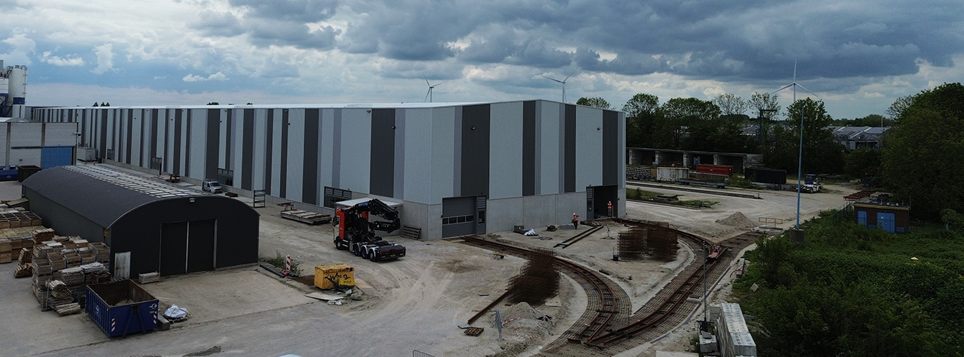 Reliable industrial railway system supports expansion of VBI production facility