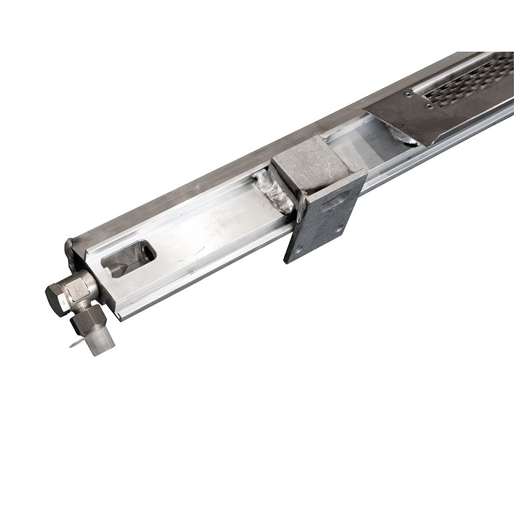 Burner pipe, Left, 7 chambers, 300mbar, Heatpoint