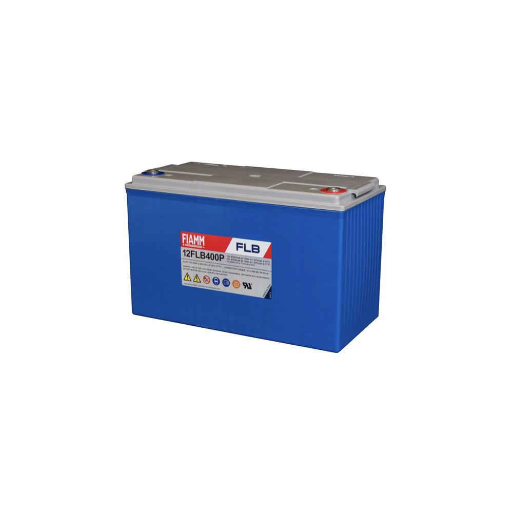 Battery, Fiamm, 12FLB400P, 12V 105Ah, M8/18