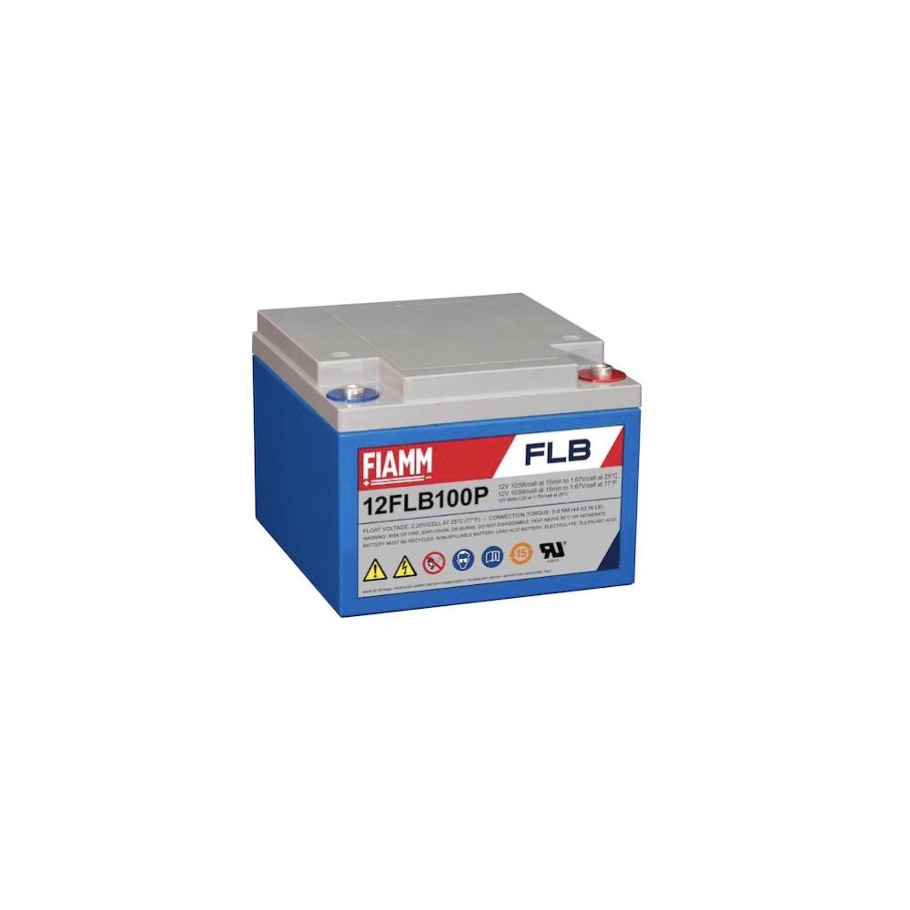 Battery, Fiamm, 12FLB100P, 12V 26Ah, M5/12