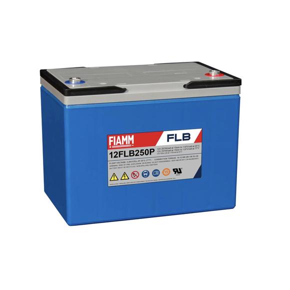 Battery, Fiamm, 12FLB250P, 12V 70Ah, M8/18