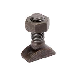 Clamp bolt, with commercial nut, M22x70mm