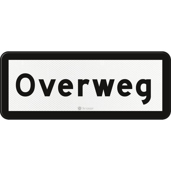 Speed sign level crossing, RS324, US20, DOR