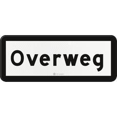 Speed sign level crossing, RS324, US20, DOR