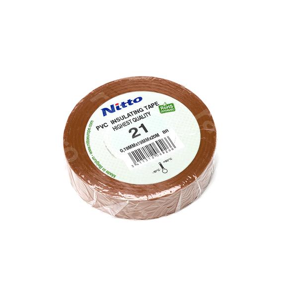 Insulation tape, br, 19mmx20m