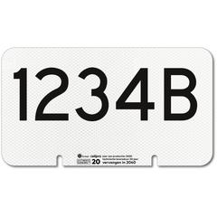 Switch number sign, 1-5 characters, US20, flat