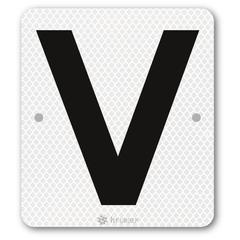 Departure signal board, bk/wt, RS706, US20, flat