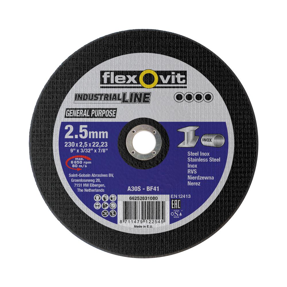 Cutting disc 230x2.5x22.23 IND.LINE
