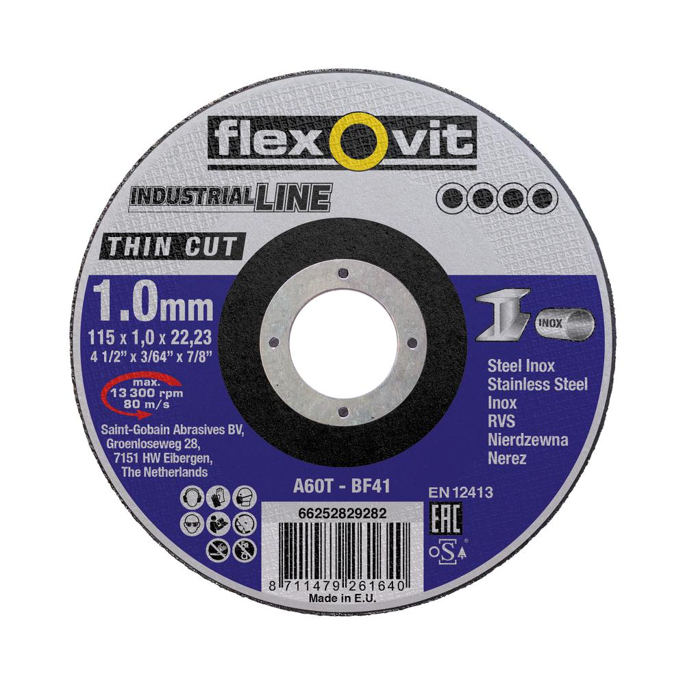 Cutting disc 115x1.0x22.23 IND.LINE