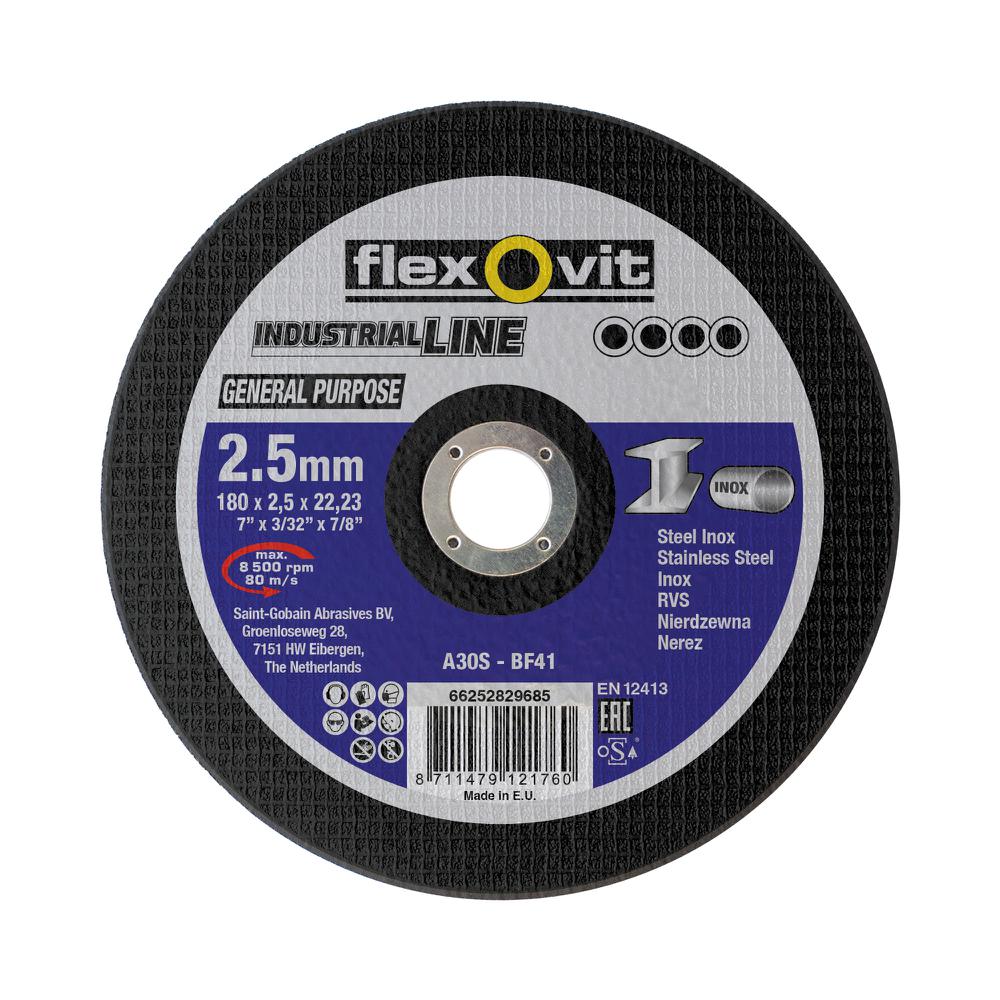 Cutting disc 180x2.5x22.23 IND.LINE