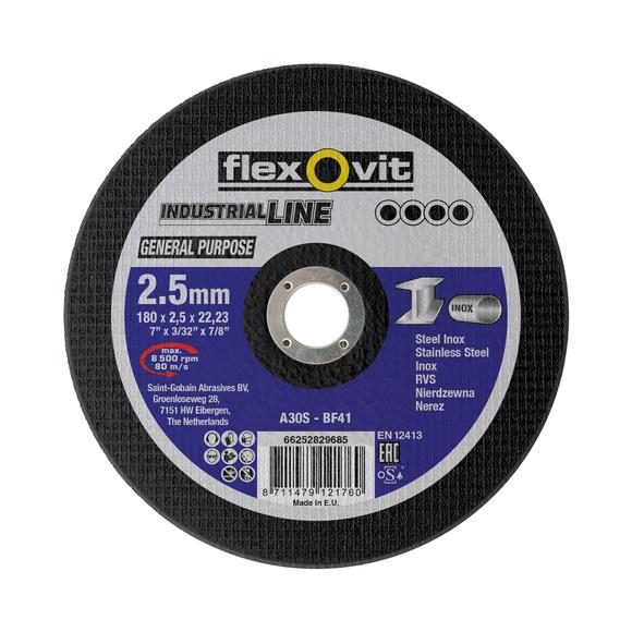 Cutting disc 180x2.5x22.23 IND.LINE