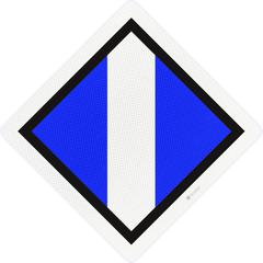 Sign, current disconnection up, RS309/310, US20, DOR
