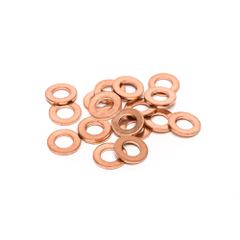 Washer, copper, M8, DIN125A