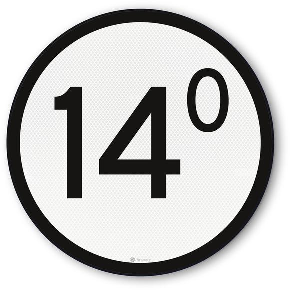 Announcement sign, level crossing, RS318, US20, DOR