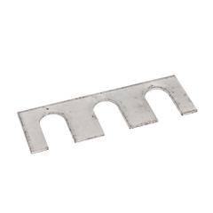 Filler plate, for insul. strip, steel, 3mm