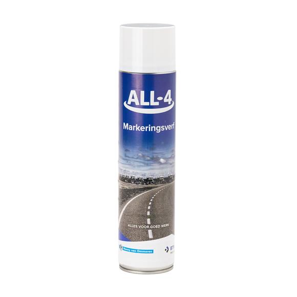 Paint, spray can for lines, white