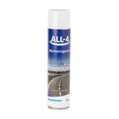 Paint, spray can for lines, white