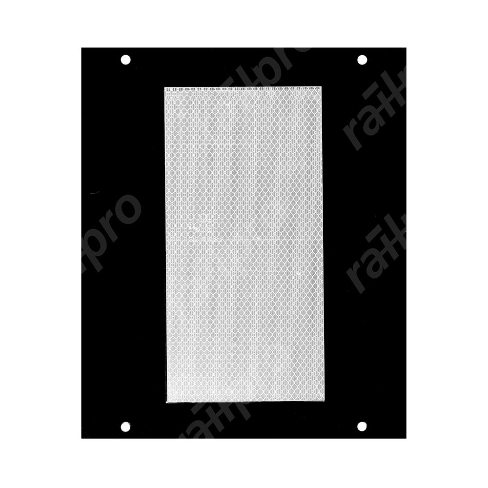 Closure sign Safe, 250mm, RS244, US20, flat