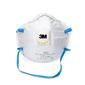 Dust mask, FFP2, with valve, box of 10