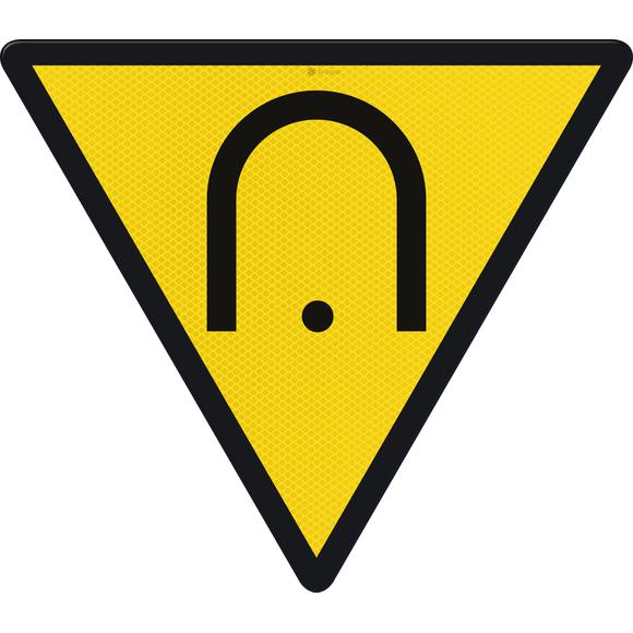 Speed reduction sign, 900mm, RS286, US20, DOR