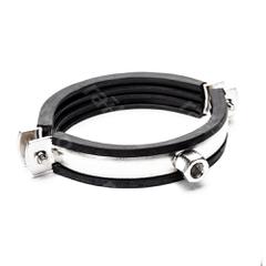 Pipe clamp, with thread bushing M10, 108-116mm