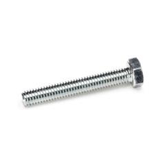 Hexagon bolt, elvz 8.8, M8x40, DIN933