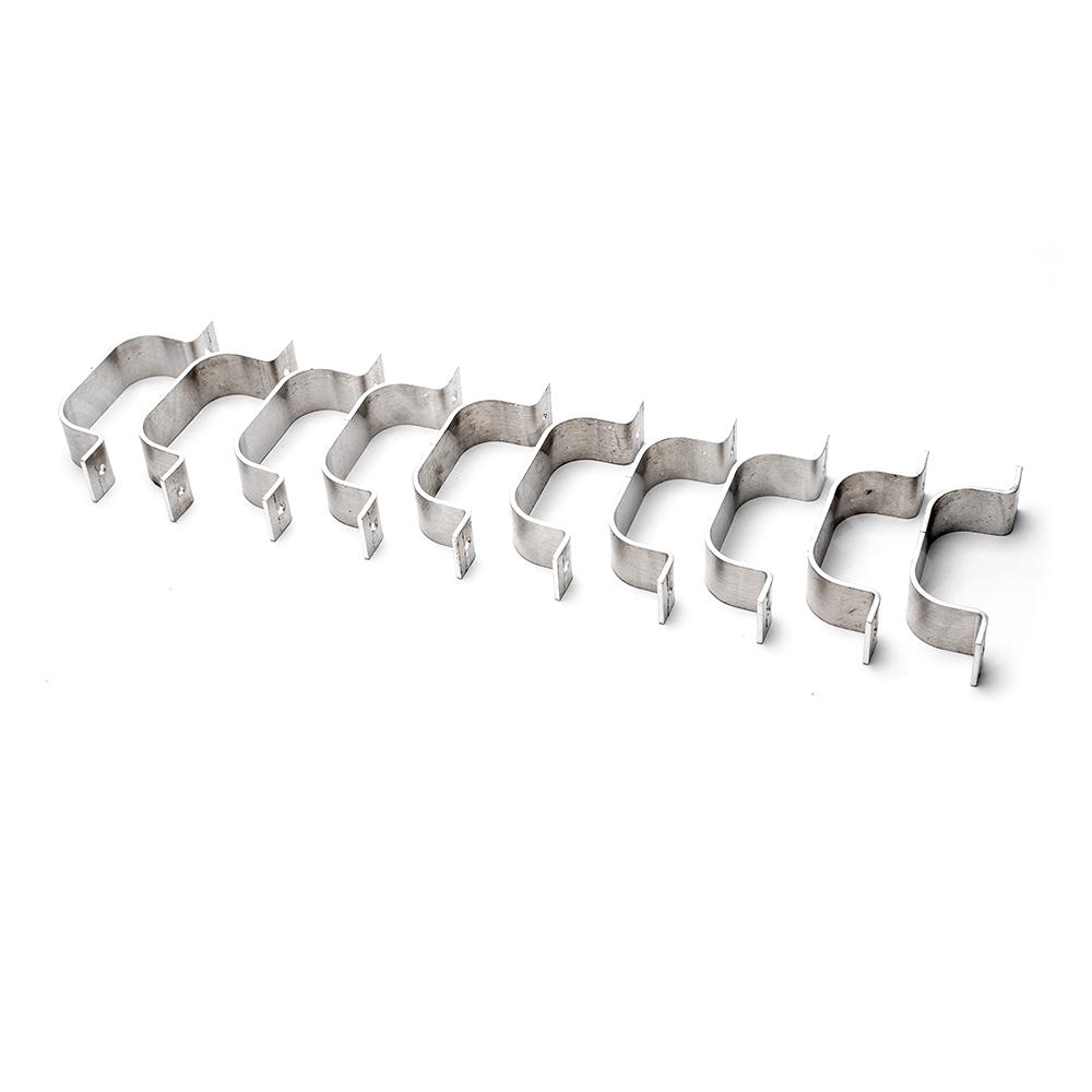 Cable clamp, aluminum, 2x150mm² (bag=10pcs)
