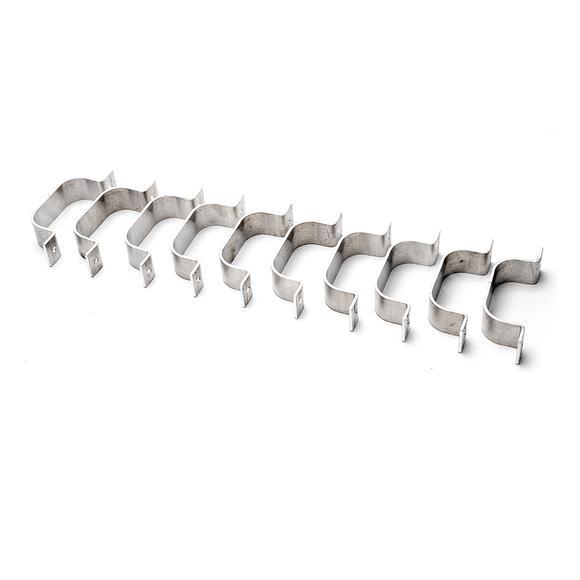 Cable clamp, aluminum, 2x150mm² (bag=10pcs)