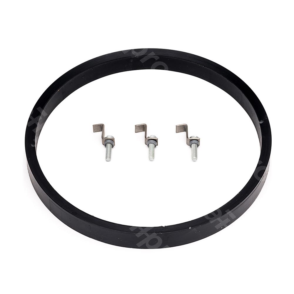 Pressure ring, complete