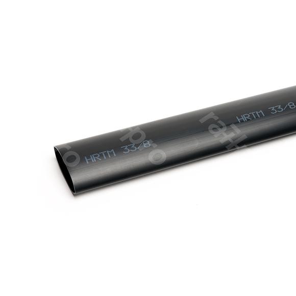 Heat shrink tubing, medium wall, adhesive, 33/8mm, 1000mm, bk