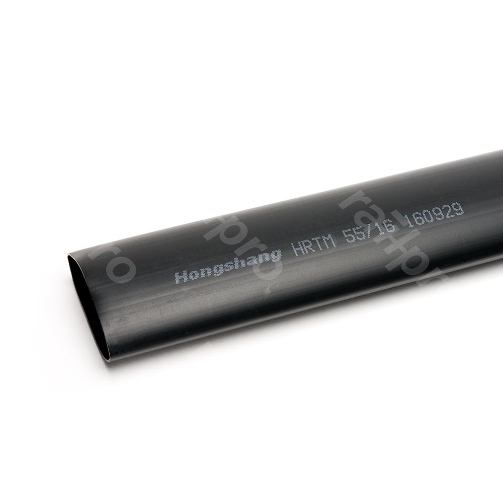 Heat shrink tubing, medium wall, 55/16mm, 1220mm, bk
