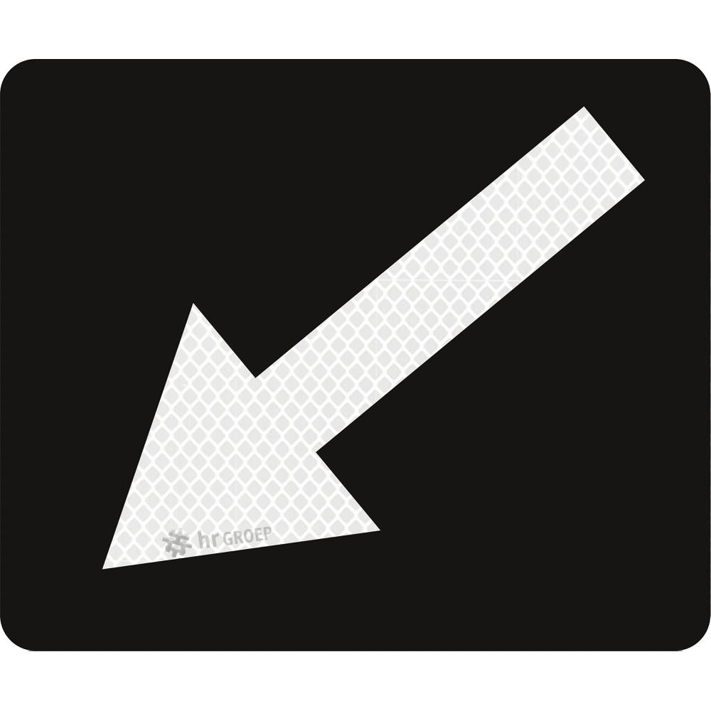 Arrow sign Left, 300x250mm, US20, DOR