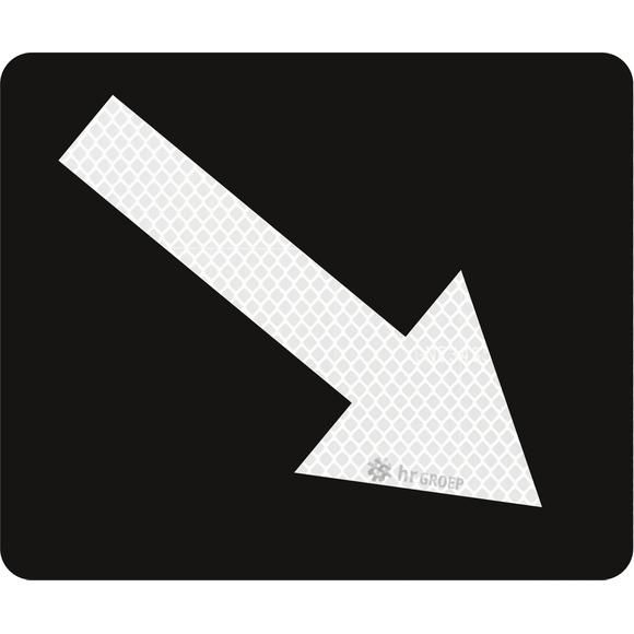 Arrow sign Right, 300x250mm, US20, DOR