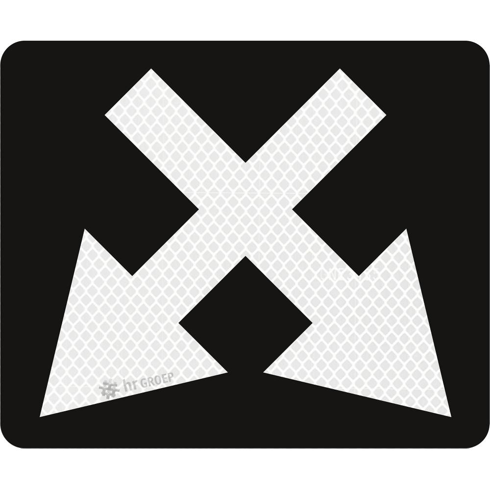 Arrow sign Left-Right, 300x250mm, US20, DOR