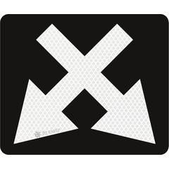 Arrow sign Left-Right, 300x250mm, US20, DOR
