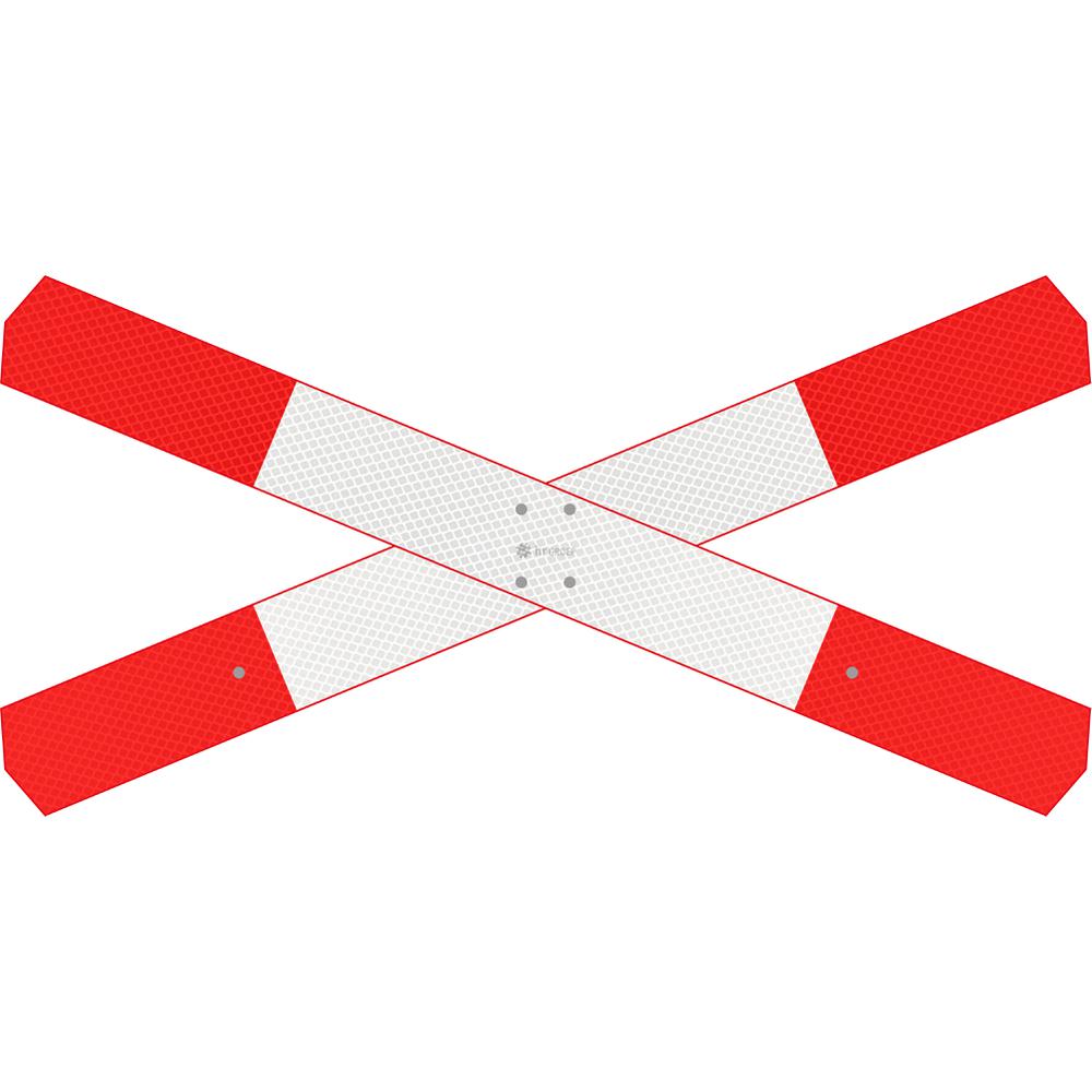 St. Andrew's cross, 2 blades, reinforced, US20
