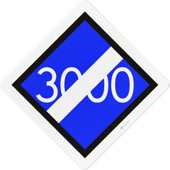 Sign End 3000V, RS320a, US20, DOR