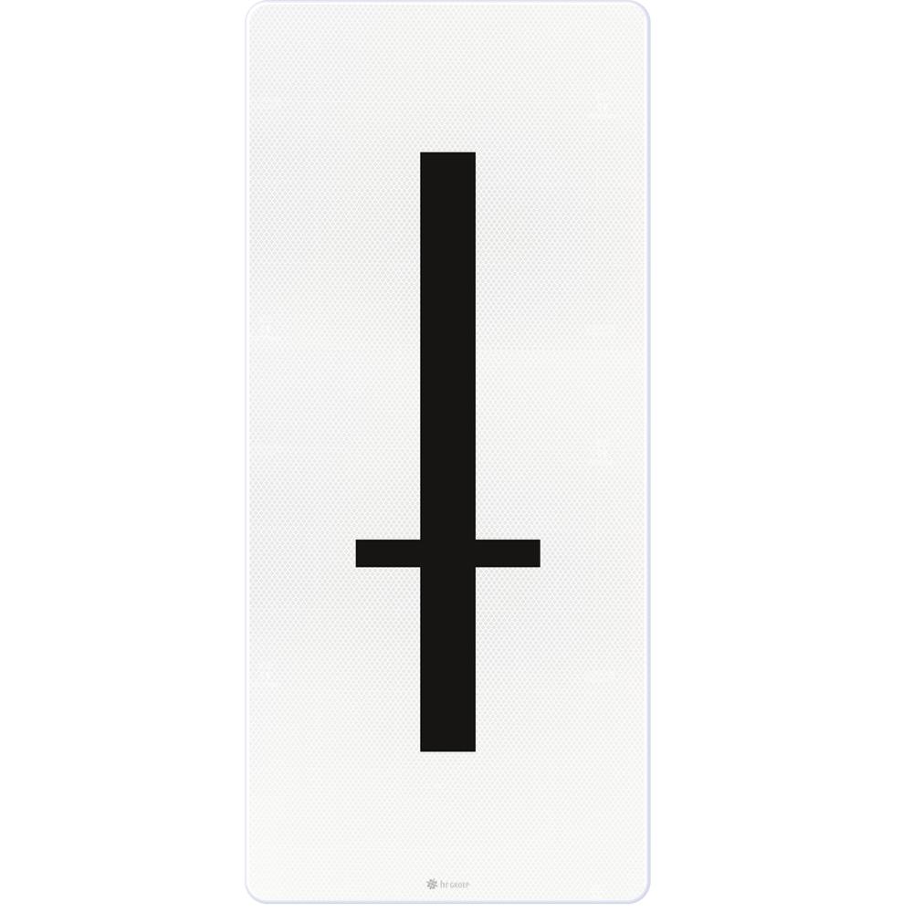 Block sign, 980x440mm, RS331, US20, DOR