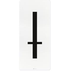 Block sign, 980x440mm, RS331, US20, DOR