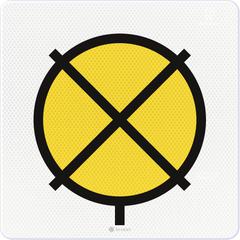 Board 'Drive on sight', RS317, US20, DOR