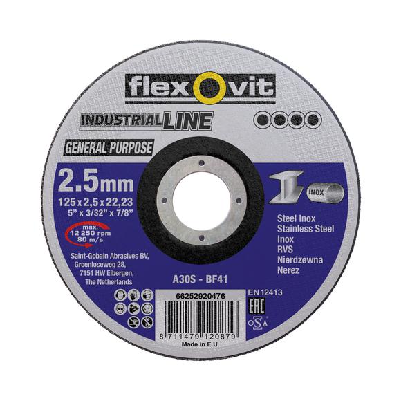 Cutting disc 125x2.5x22.23 IND.LINE