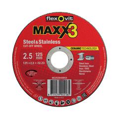 Cutting disc 125x2.5x22.23 MAXX3