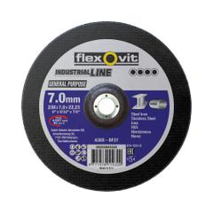 Grinding disc 230x7.0x22.23 IND.LINE