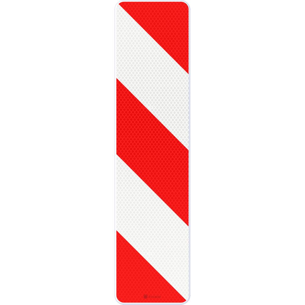 Guide beacon, left, 800x200mm, US20, DOR