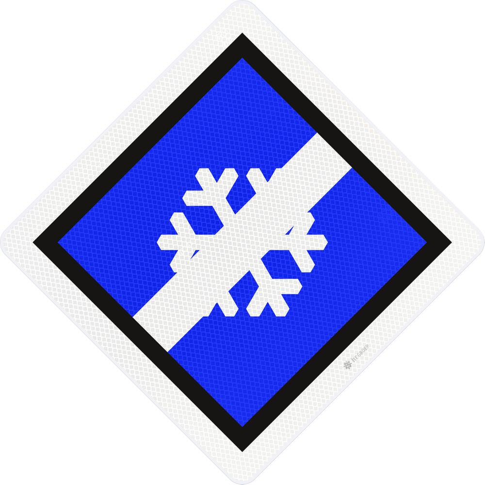 Train length sign for anti-icing, RS373, US20