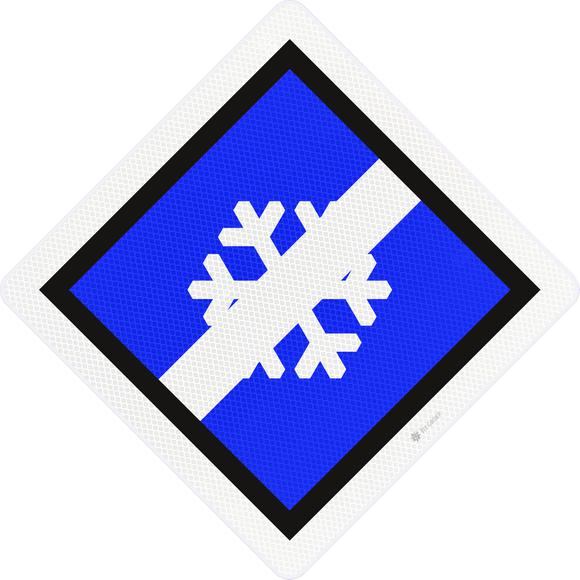 Train length sign for anti-icing, RS373, US20
