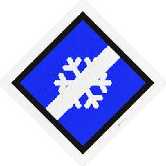Train length sign for anti-icing, RS373, US20