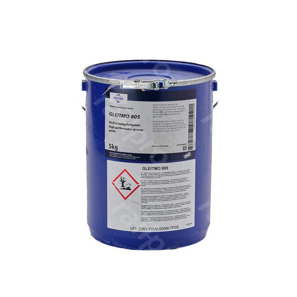 Lubricating grease,Gleitmo 805,white,5kg