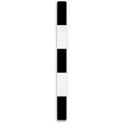 Identification sign, pole signal, bk/wt US20, DOR